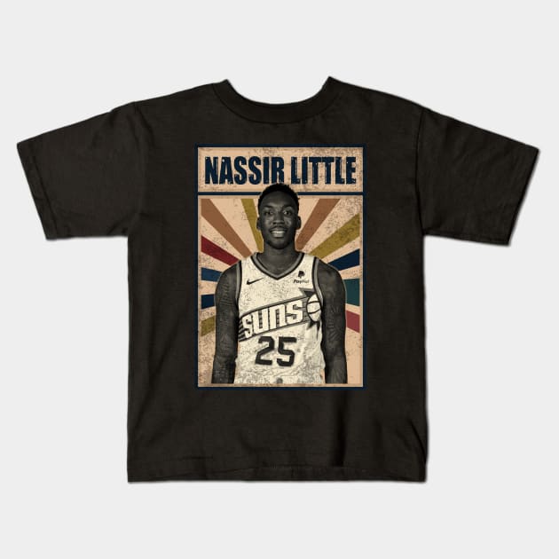 Phoenix Suns Nassir Little Kids T-Shirt by RobinaultCoils